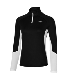 SPORTOVNÍ TRIČKO - MIZUNO - DRYAEROFLOW LS TEE BLACK J2GA270309_S