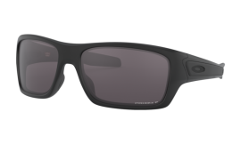 OCHRANNÉ SPORTOVNÍ SLUNEČNÍ BRÝLE S POLARIZACÍ - OAKLEY TURBINE - MATTE BLACK / PRIZM GREY POLARIZED - OO9263-6263