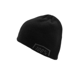 100% ICON BEANIE BLACK OS 20048-00000