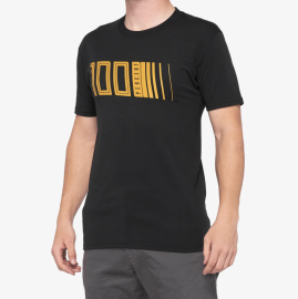 100% PULSE TECH T-SHIRT BLACK L 35018-001-12