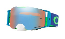 MOTOKROSOVÉ BRÝLE - Oakley Front Line MX Goggle Flo Lime Blue/prizm mx sapphire - OO7087-11