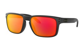 OAKLEY HOLBROOK - MATTE BLACK / PRIZM RUBY - OO9102-E255