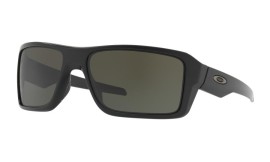 OAKLEY DOUBLE EDGE - MATTE BLACK / DARK GRAY - OO9380-0166