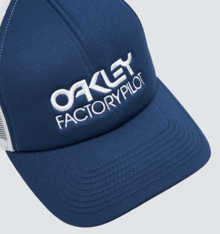 OAKLEY FACTORY PILOT TRUCKER HAT POSEIDON FOS900510 6A1 U